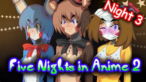 Five Nights In Anime 2 Как пройти Марионетку Фокси и Балун Бабу