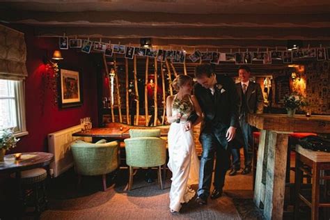 Intimate And Romantic Diy Wedding In An Old English Pub Pub Wedding