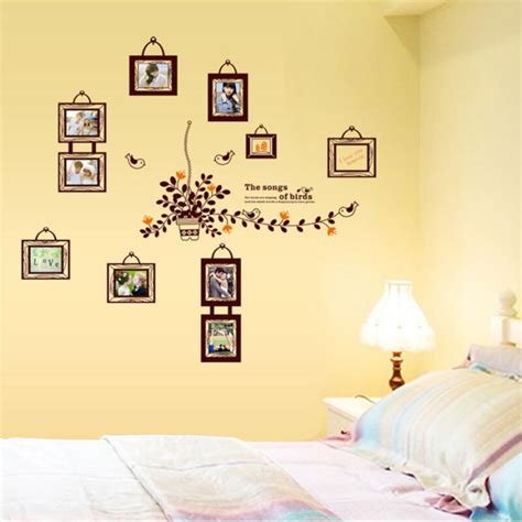 Photo Frame Wall Stickers Removable Xl Memories Photo Frame Vinyl Wall
