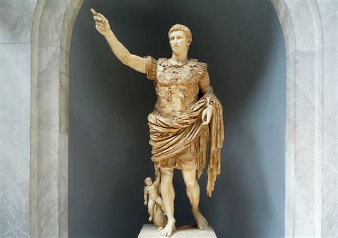 Augustus Of Primaporta Augustus Of Primaporta 1st Century Flickr