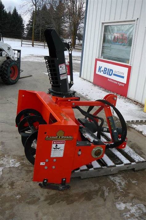 Land Pride Quick Hitch 3 Point Snow Blower Fork Lift Vehicles