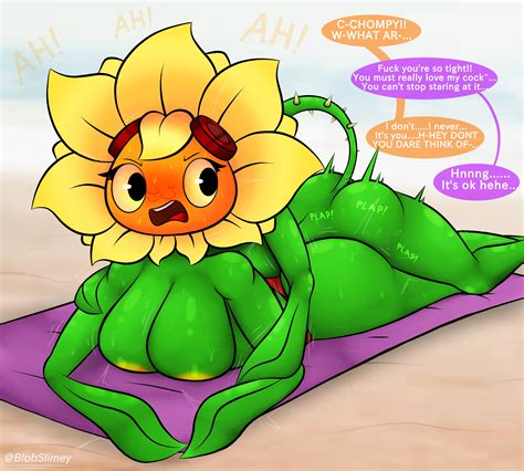 Rule34 If It Exists There Is Porn Of It Chomper Pvz Sunflower