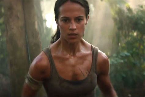 Alicia Vikander Wore Padded Bra To Play Lara Croft In Tomb Raider