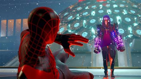 Marvel Spider Man Miles Morales Vs Phin Youtube