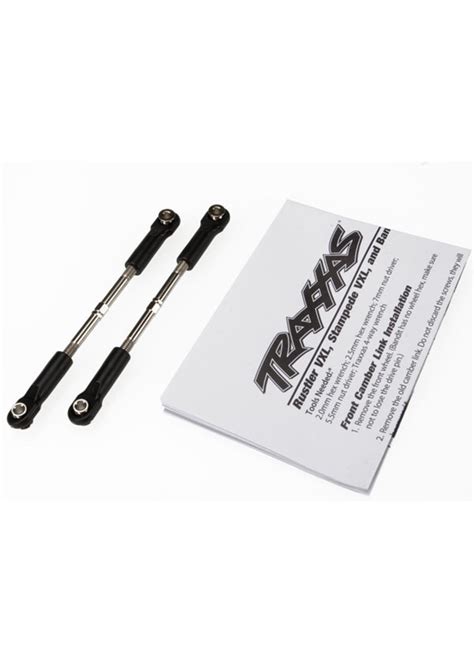 Traxxas 3645 55mm Toe Link Turnbuckles 2 Hub Hobby