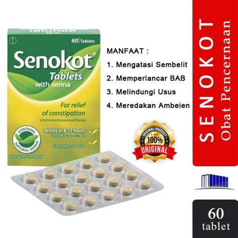 Promo Senokot With Senna Isi 60 Tablet Diskon 33 Di Seller Rizky Putra Shop Meruya Selatan