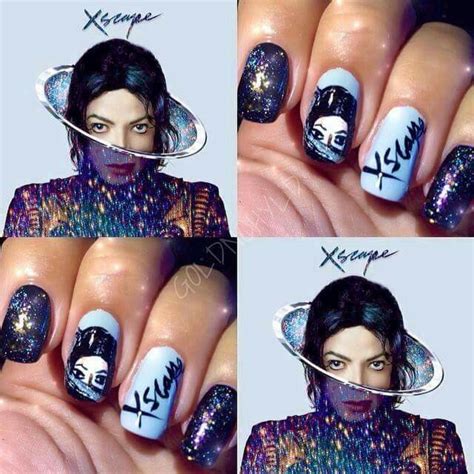 Escape Michael Jackson Jackson Nail Designs