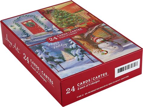 Hallmark Image Arts Boxed Christmas Cards Assortment Home For The