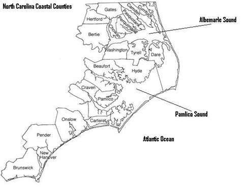 Coastal Counties In North Carolina Denr 2009 3 Download