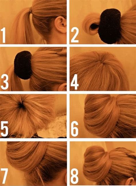 1) i hope you see that by twisting the hair it gives the illusion that it's thicker. How to Do a Messy Bun with Long Hair: 4 Bun Styles
