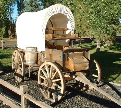 Typical Wagon For Travelling The Long Road To The West Normally Pulled