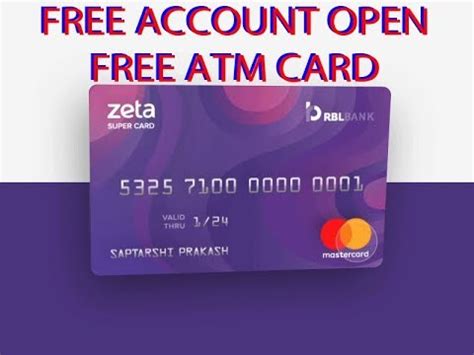 Enrolling in alerts is free, but you may be charged for text messages by your mobile wireless provider. Zeta FREE Bank account open Free ATM & Daily Earn Money ...