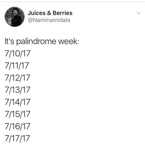 Weavemama We Only Have One Week To Appreciate These Dates