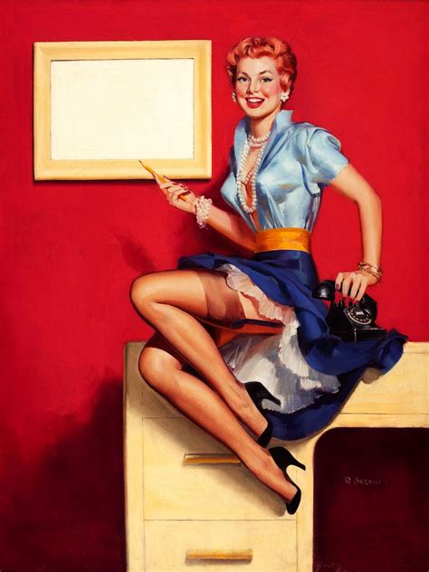 Clasic Pin Up Girls By Robert Oliver Skemp Pin Up And Cartoon Girls