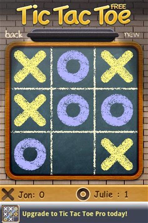 * there is artificial intelligence for one player mode and an engine that ensures your device won't keep making the same moves over and over again. Tic Tac Toe Free APK Download For Android