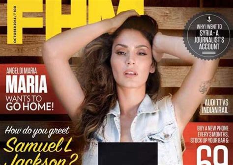 Bruna Abdullah Dares To Bare For Fhm View Pics