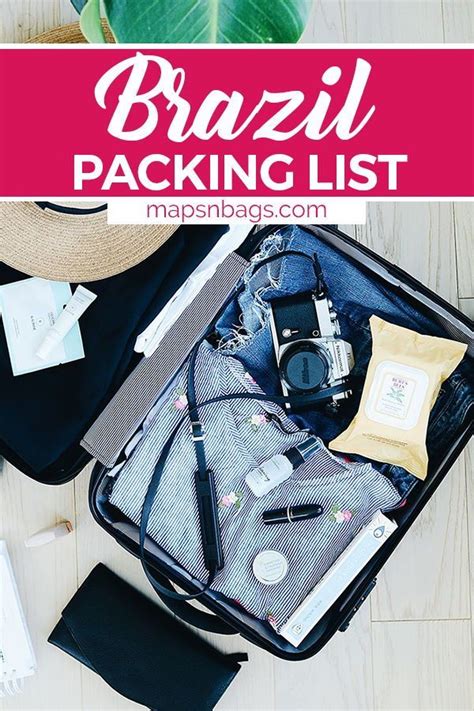 Ultimate Packing List For Brazil 12 Items You Re Forgetting To Pack Maps N Bags Brazil