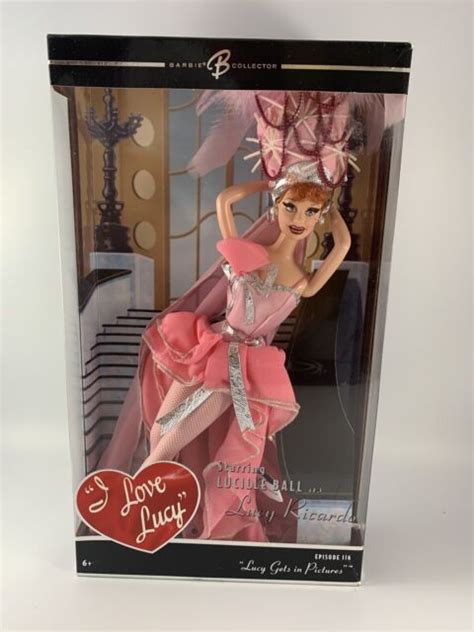I Love Lucy Collection Lucy Gets In Pictures 2006 Barbie Doll Nrfb Ebay