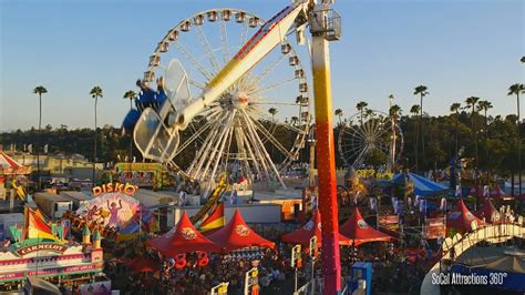 The closing stock is physically verified and valued properly. HD View of the L.A County Fair 2015 via Sky ride ...