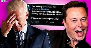Elon Musk BURIES Joe Biden On Twitter