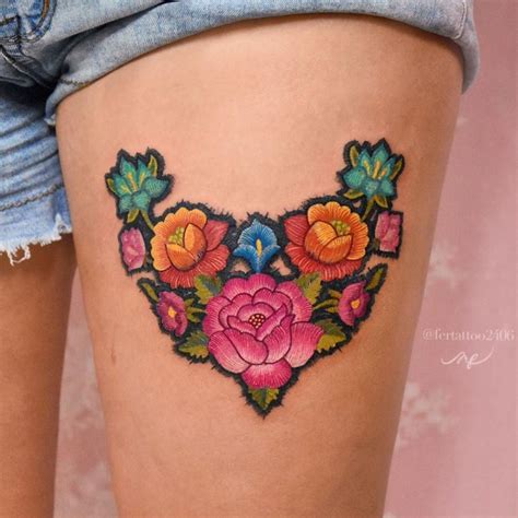 La Artista Mexicana Que Borda Bellos Tatuajes En La Piel