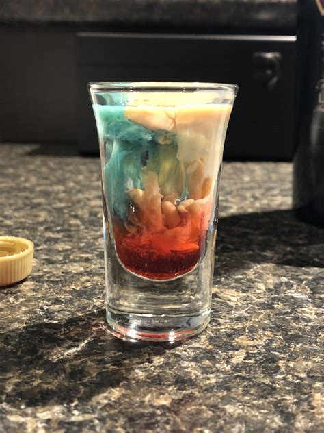 Be warn, it is a very sweet drink. Alien Brain Hemorrhage | Recipe | Fruity shots, Tipsy ...