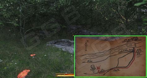 kingdom come deliverance treasure map X map location 02 Книга игровых