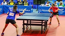 El tenis de mesa entró en acción en los Juegos Centroamericanos - YouTube