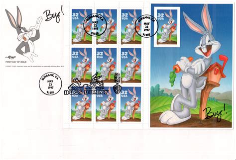 3138 Bugs Bunny Farnam Fdc United States General Issue Stamp Hipstamp