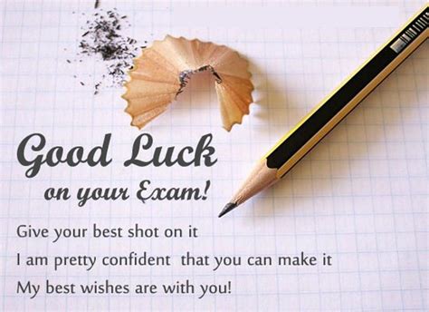 Good Luck On Your Exam Wishes Greetings Pictures Wish Guy