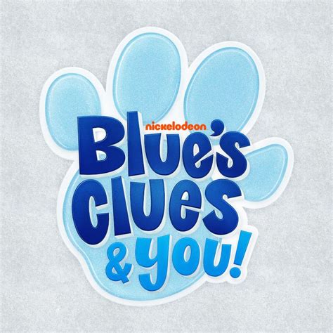 Nickelodeons New Show Blues Clues And Yous Logo On Behance Blues