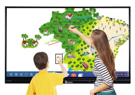 75 Inch Ultra Hd 4k Interactive Touch Screen Monitor Smart Board Tv