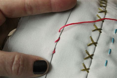 how to sew six basic hand stitches
