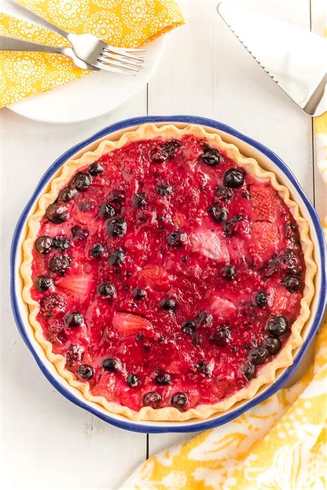 Berry Pie Recipe With Four Berries Sugar And Soul Co
