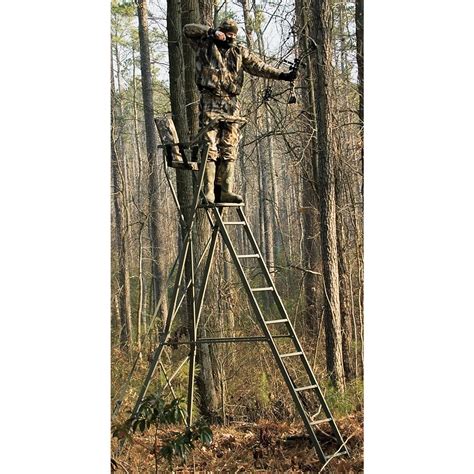 Summit X Pod Tripod Deer Stand 121015 Ladder Tree