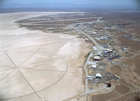 Aerial Photograph Of Dryden Flight Research Center Nasa