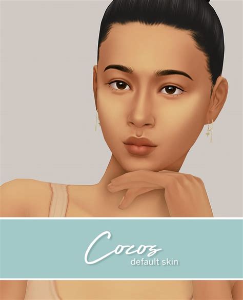 COCOS A Default Non Default Skin Nesurii Sims 4 Cc Skin The