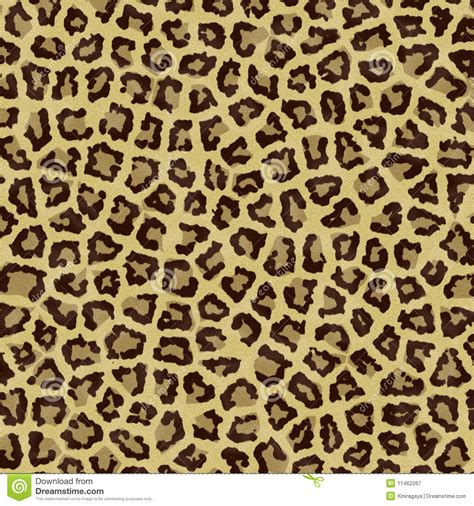 Textura De La Piel Del Jaguar O Del Leopardo Stock de ilustración