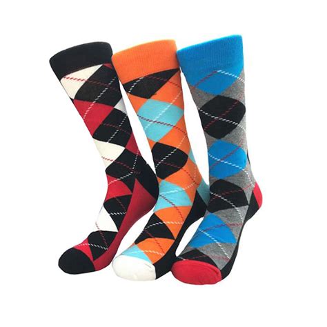 Argyle Sock Bundle Ii 3 Pack Multicolor Amedeo Exclusive Touch Of Modern
