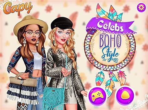 Celebs Boho Style Game Fun Girls Games