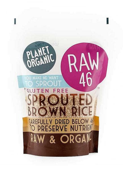 Organic Sprouted Brown Rice In 400g From Planet Organic