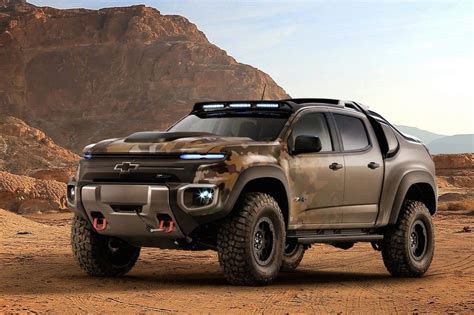 Chevrolet Creates Colorado Zh2 Fuel Cell Prototype For Us Army