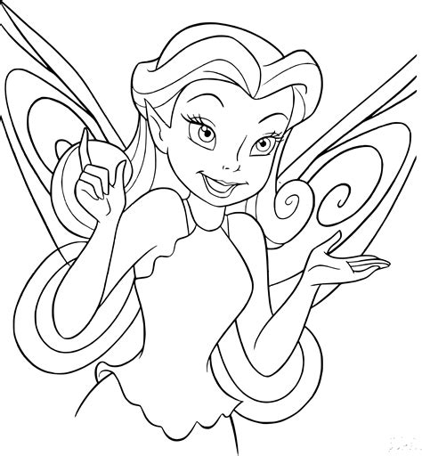 Coloriage fée Roselia à imprimer