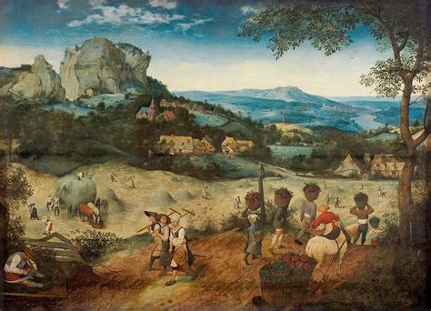 The Haymaking Painting By Pieter Brueghel The Elder Pixels