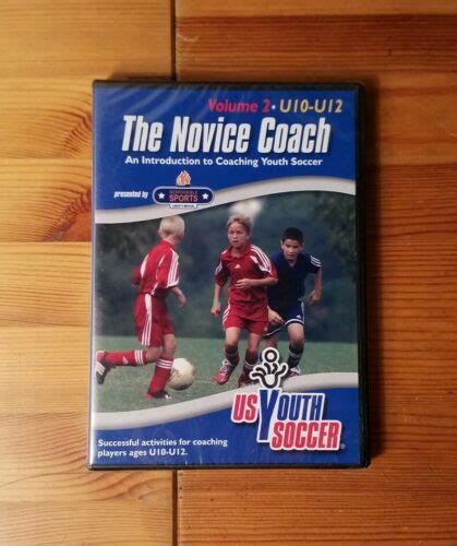 The Novice Coach Volume 2 U10 U12 Youth Soccer Coaching Dvd Sealed New