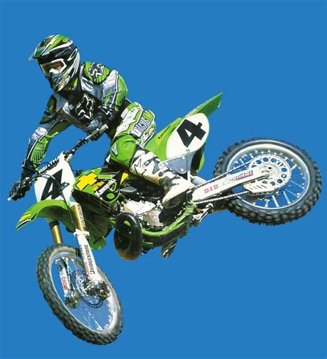 A modified version of the 1994 logo was introduced in 1997. Ricky Carmichael - Kawasaki KX 250 ChevyTrucks 2000 THQ U ...