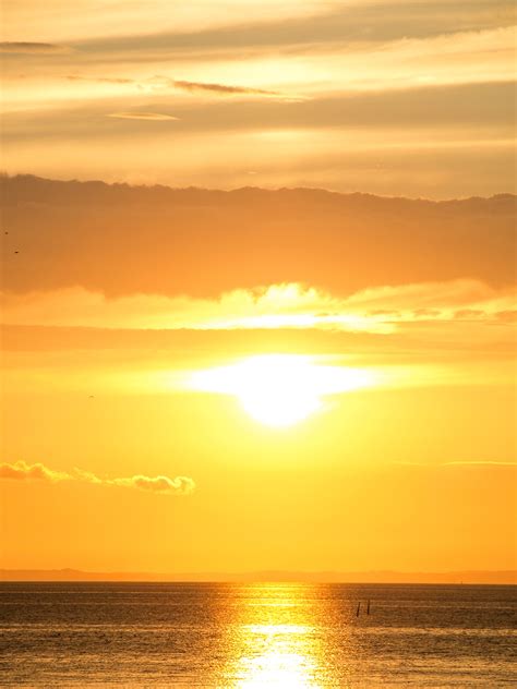 Free Images Beach Sea Ocean Horizon Sun Sunrise Sunset Sunlight Dawn Dusk Romance