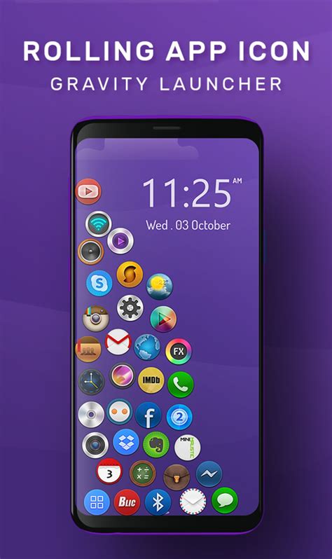 Rolling Icon Launcher 3d Launcher Apk Para Android Descargar