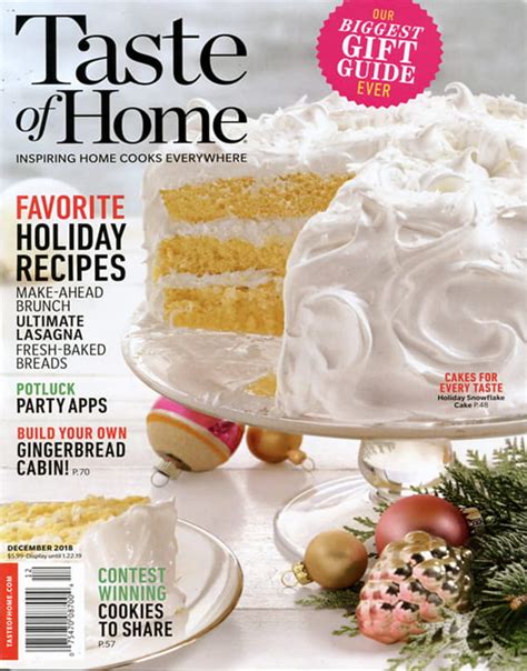 Taste Of Home Magazine Subscription Magazineline