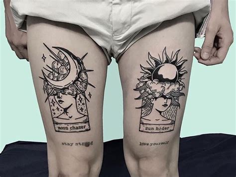 The simple or intricate designs are a reminder of the beauty that comes with this life. 17 Beautiful Tarot Card Tattoo Ideas - Mom's Got the Stuff
